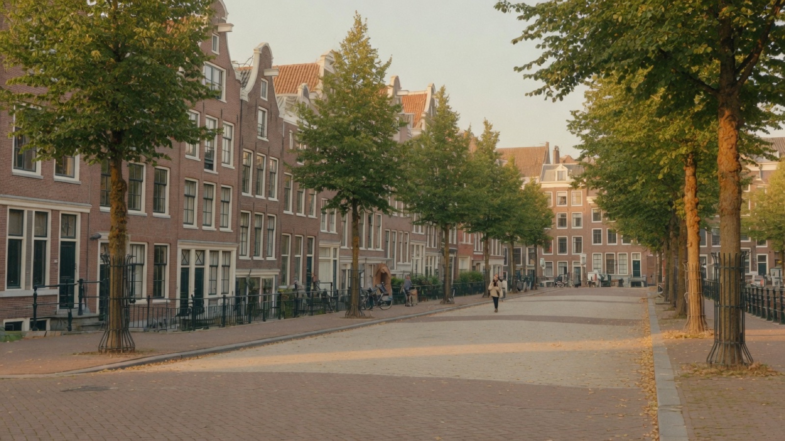 Plantage tree-lined street Amsterdam