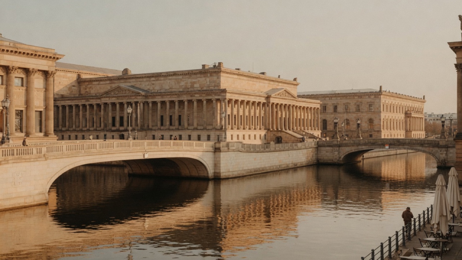 Museum Island cathedral and museum exteriors Berlin