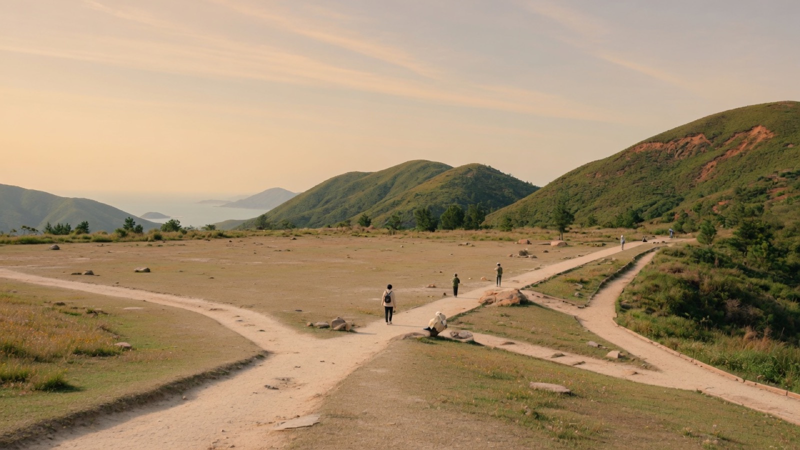 Soft Cork Ngong Ping open plateau mood Lantau Hong Kong