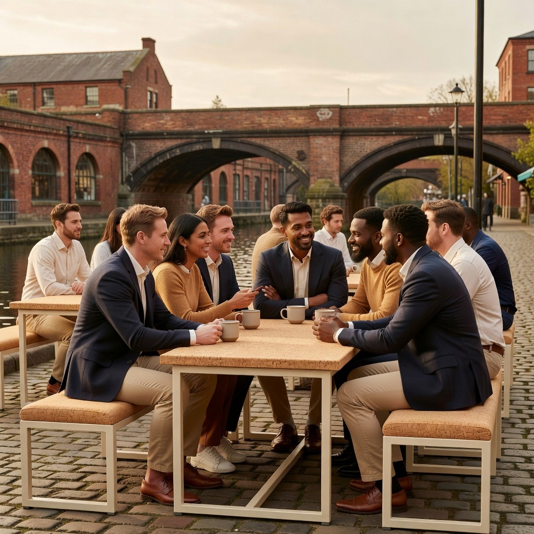 Castlefield Urban Heritage Park Soft Cork company hangout Manchester