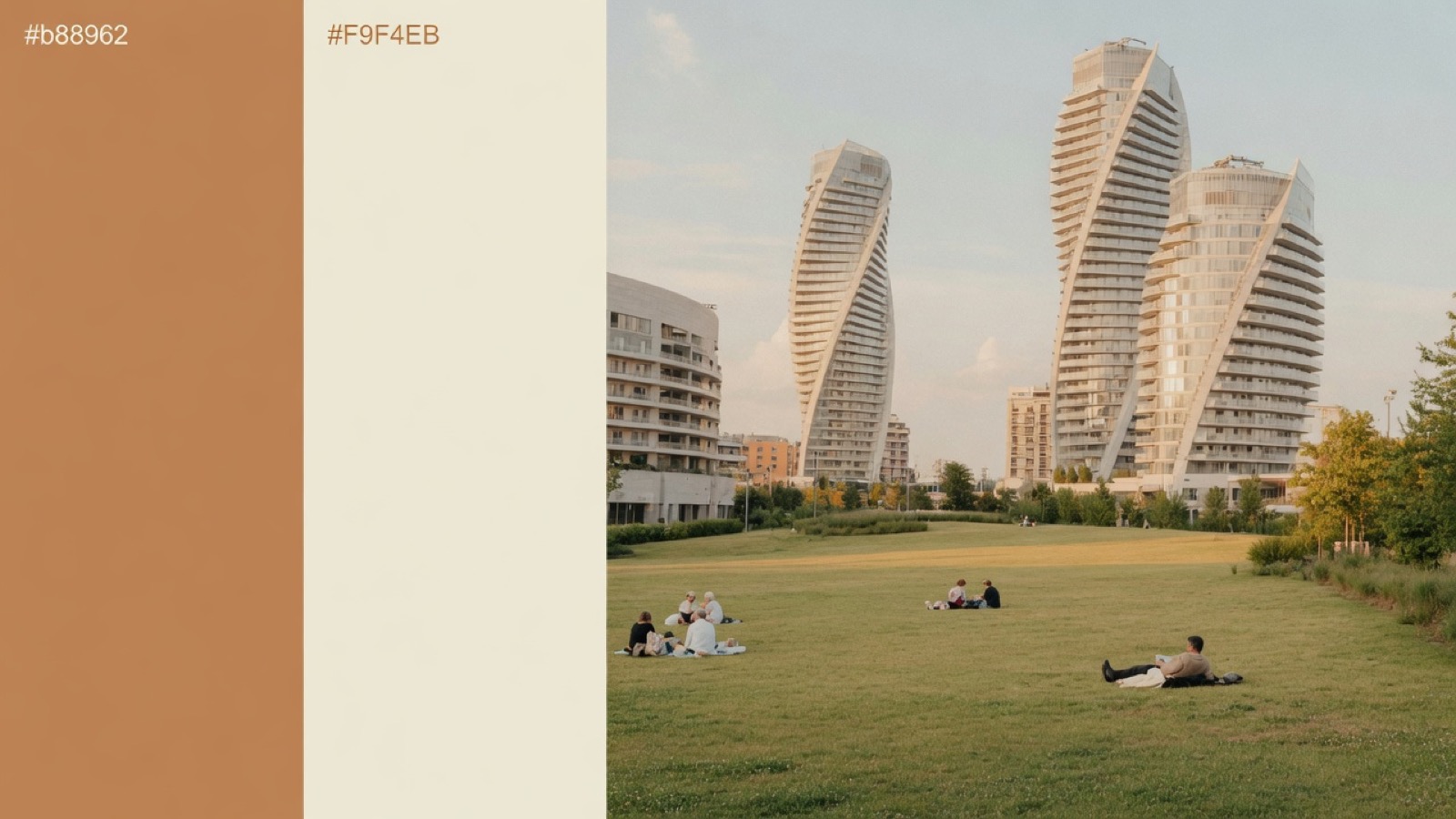 Soft Cork CityLife park and towers Milan