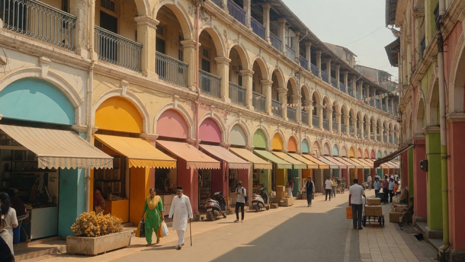 Colaba Causeway street shops Mumbai