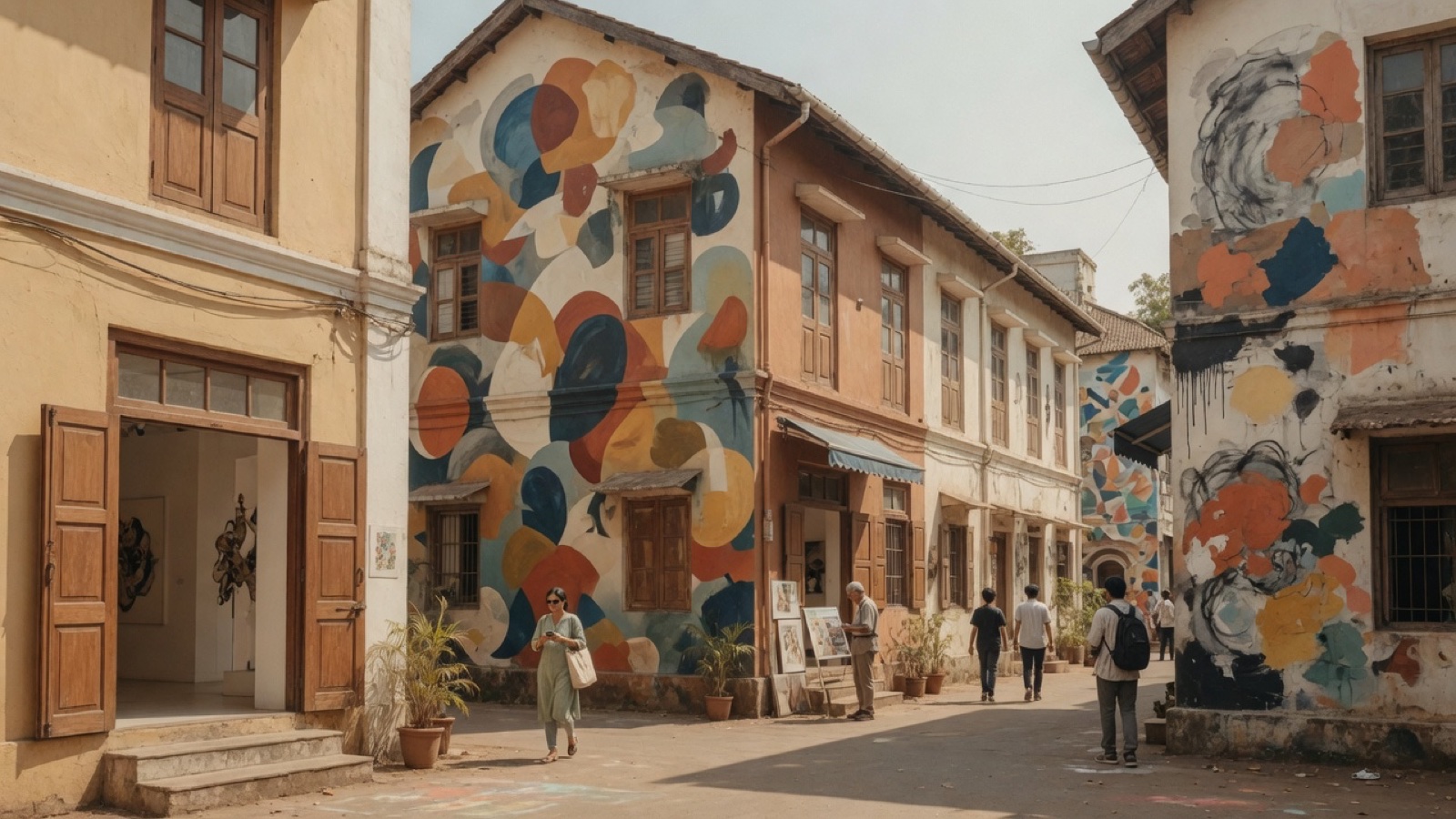 Kala Ghoda street art district Mumbai