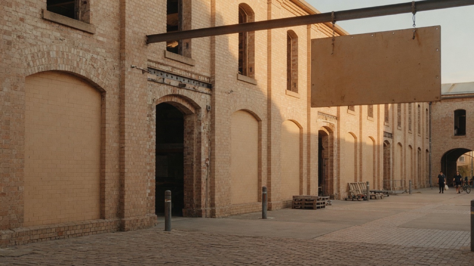 Industrial venue exterior Carriageworks Sydney