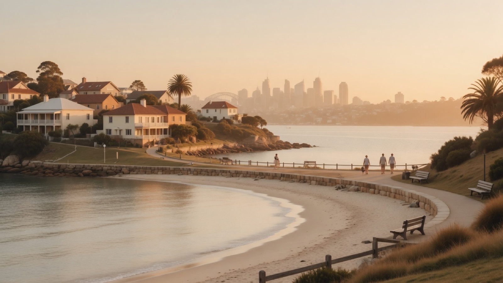 Watsons Bay beach and harbour village Sydney